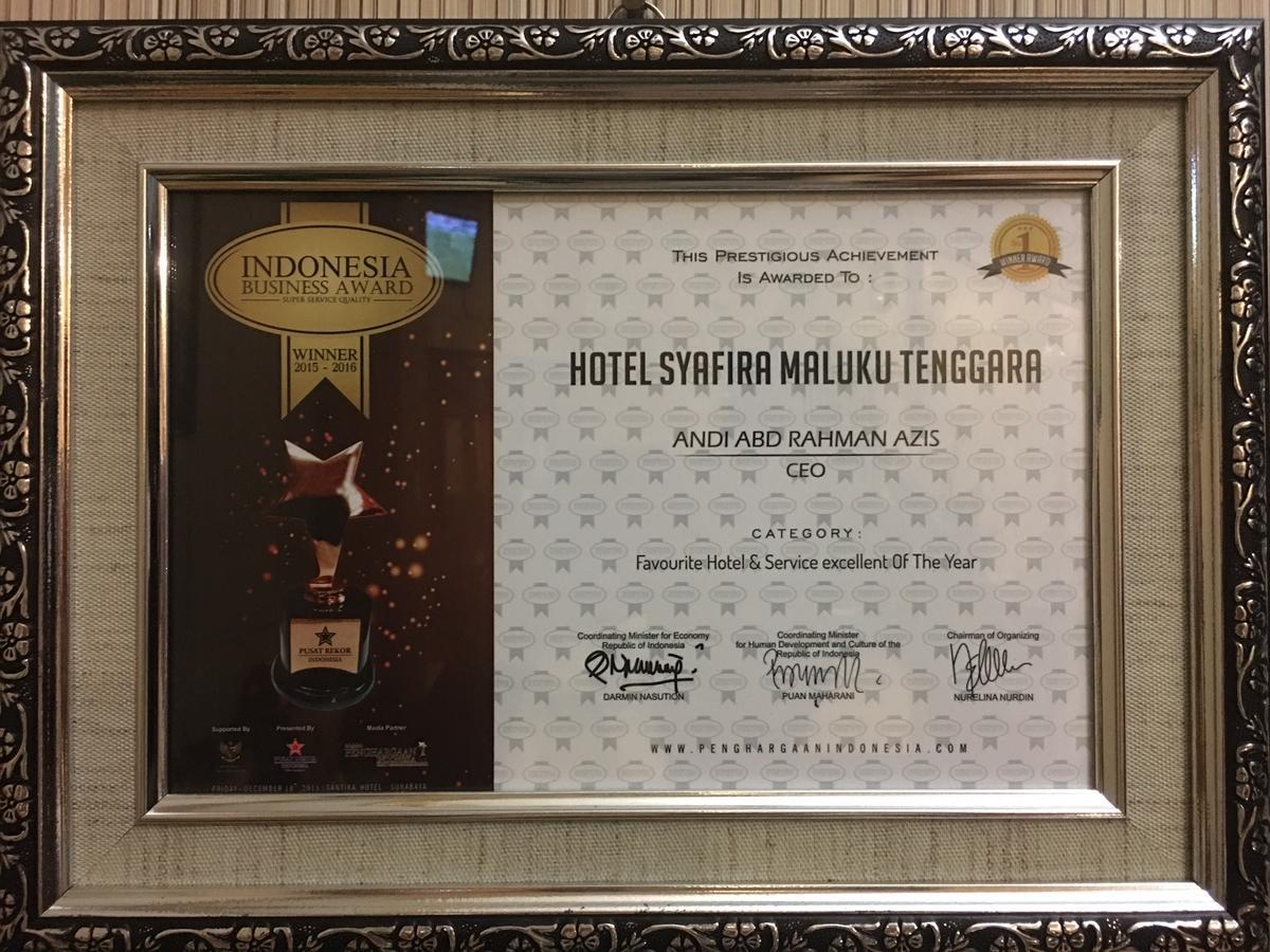 Syafira Hotel Langgur Bagian luar foto